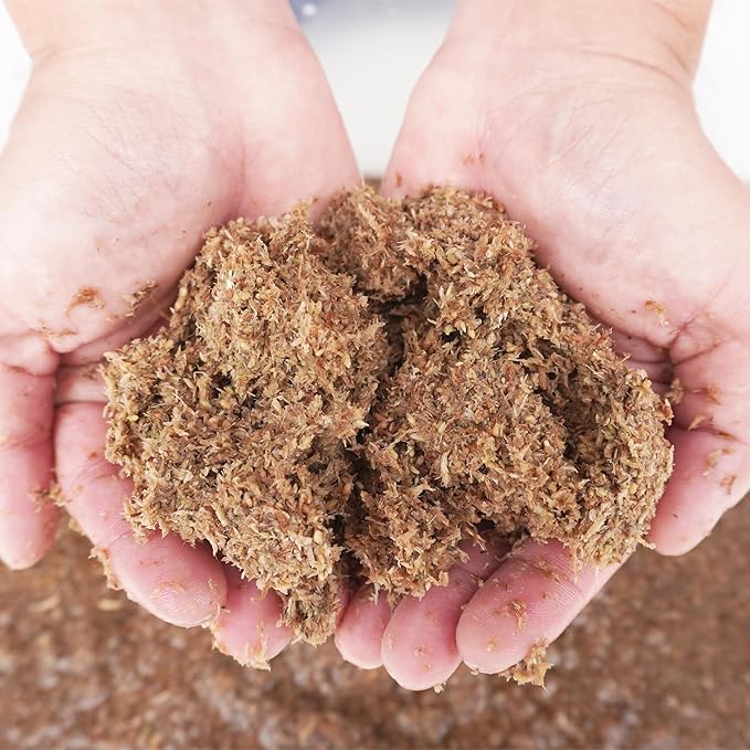 2QT Substrate for Turtle Bedding, Ideal Turtle Tank Accessories for Retains Moisture Begeterday