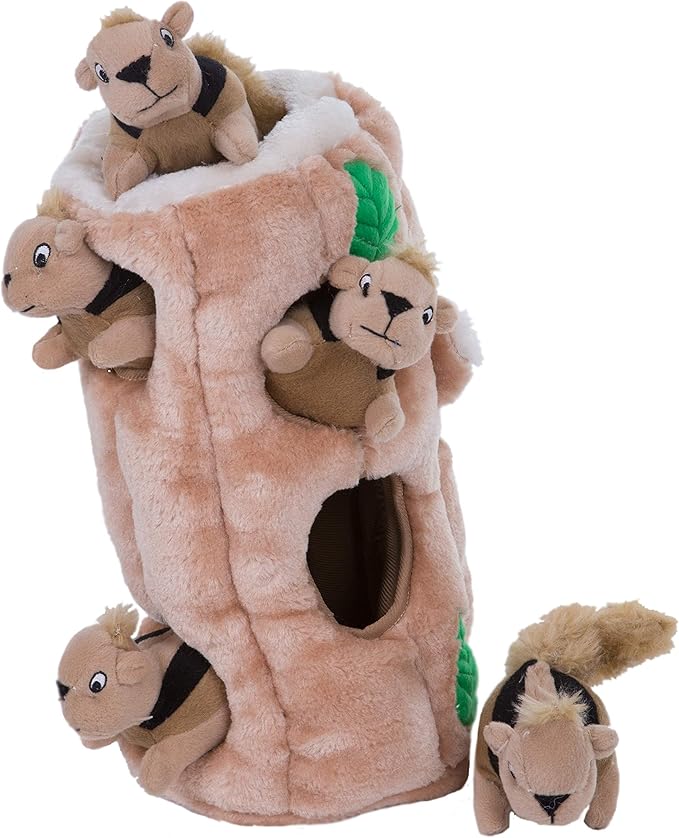 Outward Hound Hide A Squirrel Plush Dog Toy Puzzle, XL - PAWPICO