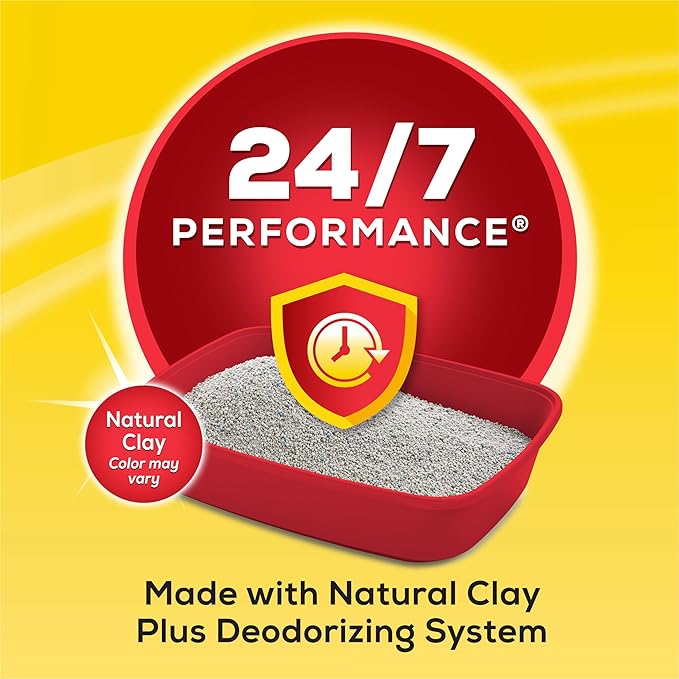 Purina Tidy Cats Clumping Cat Litter Odor Control, 24/7 Performance Multi Cat Litter - 16 lb. Bag - PAWPICO