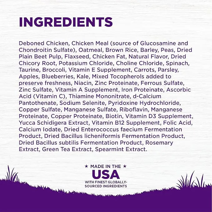 Wellness Complete Health Dry Dog Food, Healthy Weight Deboned Chicken & Peas Recipe, 24 Pound Bag - PAWPICO