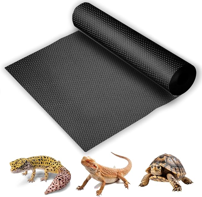 Bearded Dragon Tank Accessories, Reptile Terrarium Liner, Bearded Dragon Substrate Bedding for 120 Gallon Reptile Tank, 4x2x2 Reptile Enclosure PAWPICO