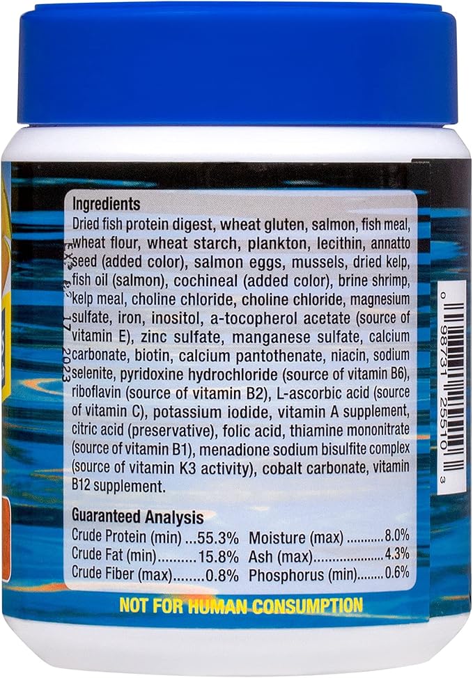 Ocean Nutrition Formula 1 Flake Fish Food 2.5 Ounces (71 Grams) Jar | Saltwater Marine Aquarium Flakes Food for Reef Aquariums | Angelfish Clownfish Damsels Gobies Crabs Shrimp Corals OceanNutrition