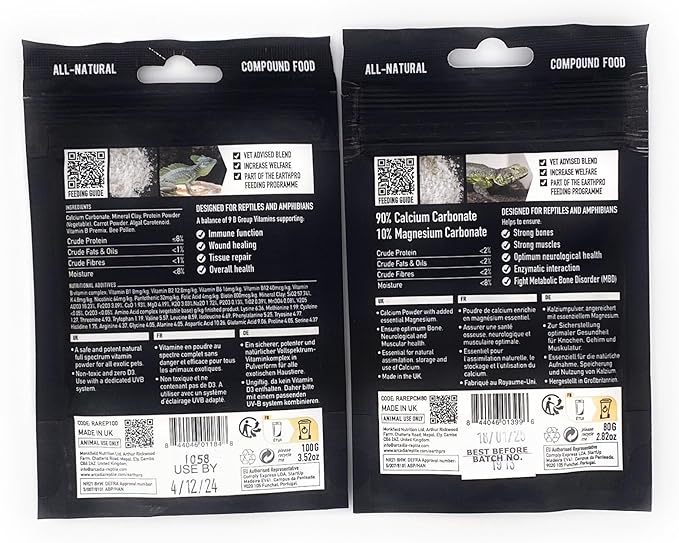 100g EarthPro-A, 80g CalciumPro+MgL8 PAWPICO