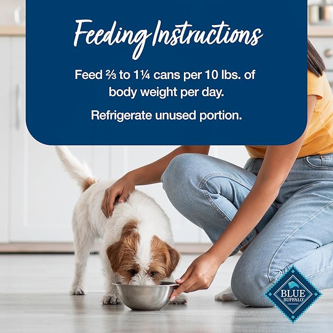 Blue Buffalo Blue's Stew Natural Wet Dog Food, Made with Natural Ingredients, Hearty Beef and Country Chicken Variety Pack, 12.5-oz. Cans, 6 Count - PAWPICO