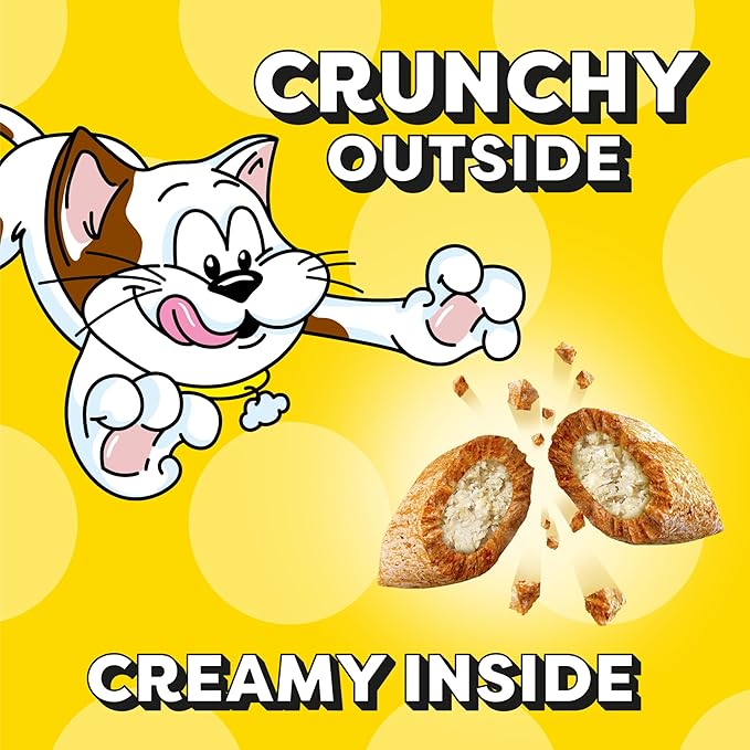 TEMPTATIONS MIXUPS Crunchy and Soft Cat Treats Surfer's Delight Flavor, 6.3 oz. Pouch, Pack of 10 Temptations