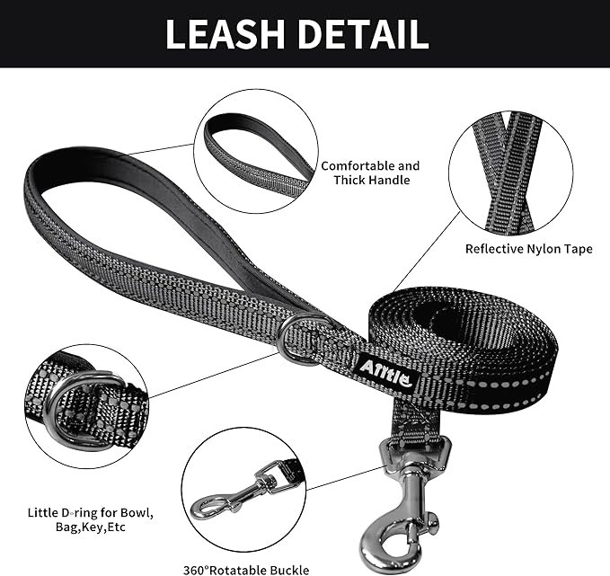AIITLE Dog Harness, Spring No-Pull Cat Harness with a Leash, Adjustable Reflective Dog Vest, Cat Harness Escape Proof, Outdoor Walking, Camping for Extra Small Dogs and House Cats Black XXXS AIITLE-FORPETSBETTERLIFE