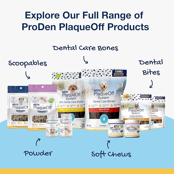 ProDen PlaqueOff Dental Care for Dogs and Cats, 60gm ProDenPlaqueOff