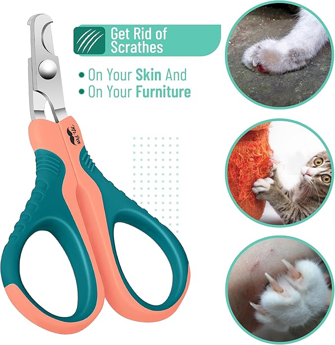 Mr. Pen- Cat Nail Clipper, Cat Nail Trimmer, Cat Nail Clippers, Cat Claw Clippers, Cat Clippers for Nails, Pet Nail Clippers, Kitten Nail Clipper, Small Dog Nail Clipper, Cat Claw Trimmer - PAWPICO