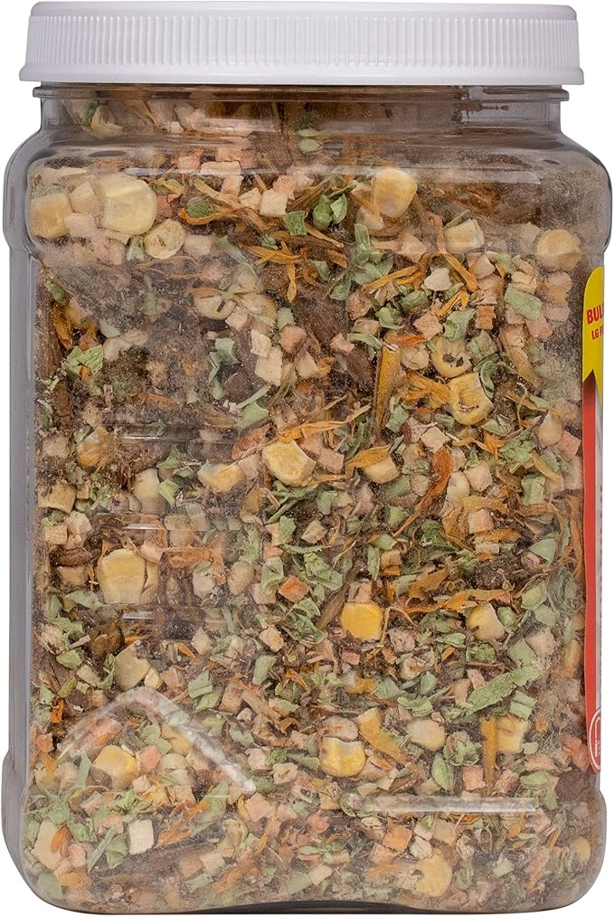 Bearded Dragon Food Instant Meal for Reptiles - Nutritious Bearded Dragon Accessories, Bearded Dragon Food - Made in USA - Quick Prep for Box Turtles, Lizards, Tortoises - 8.4 oz (240g) HealthyHerp