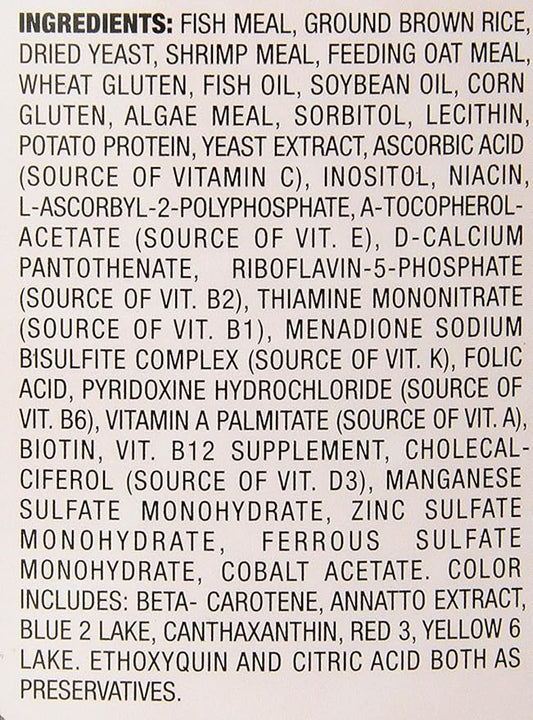 Tetra Goldfish Flakes, Nutritionally Balanced Diet For Aquarium Fish, Vitamin C Enriched Flakes, 2.2 lbs Tetra