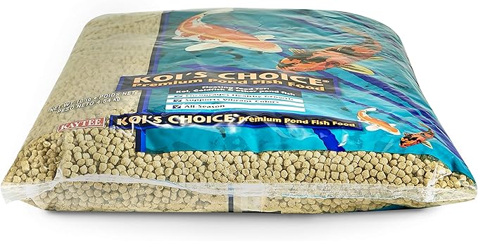 Kaytee Koi's Choice Koi Floating Fish Food, 10 Pound (Pack of 2) Kaytee