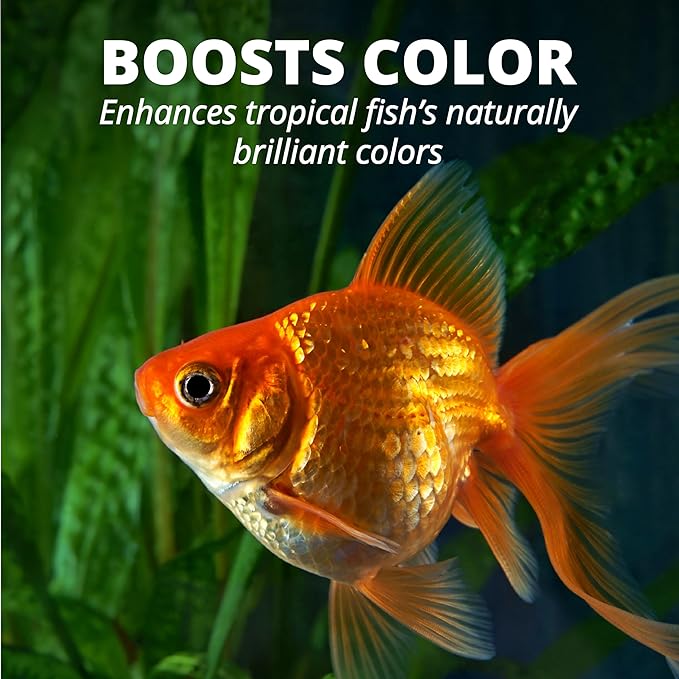 Tetra Goldfish Flakes, Nutritionally Balanced Diet for Aquarium Fish, Vitamin C Enriched Flakes, 8.81 Ounces Tetra