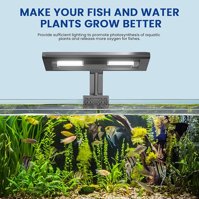 Aluxcia E26 Aquarium Light Bulbs Daylight 5500K,2-Pack(Remove/Bypass The Ballast) BBDDKEG