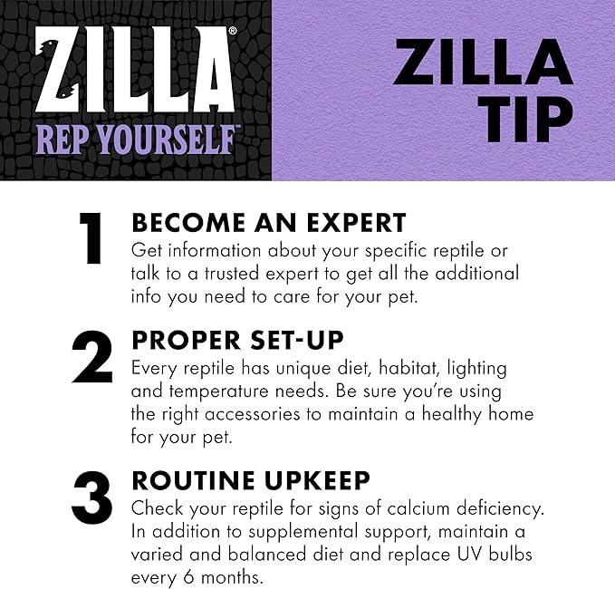 Zilla Calcium Supplement Spray 8 oz. Zilla