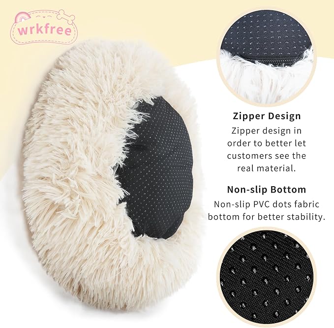 Guinea Pig Bed Hamster Bed Hedgehog Bed for Hamster/Hedgehog/Squirrel/Tortoise/Lizard and Other Small Animal 11.8 inch Beige - PAWPICO