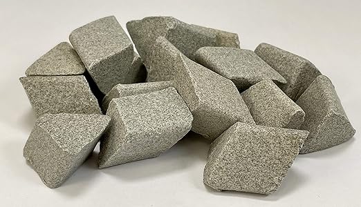 Ceramic Tumbling Media (5 lb - 7/8" x 7/8" Lg. Triangulars, Triangulars - Ceramic General) InteractiviaFinishingMedia