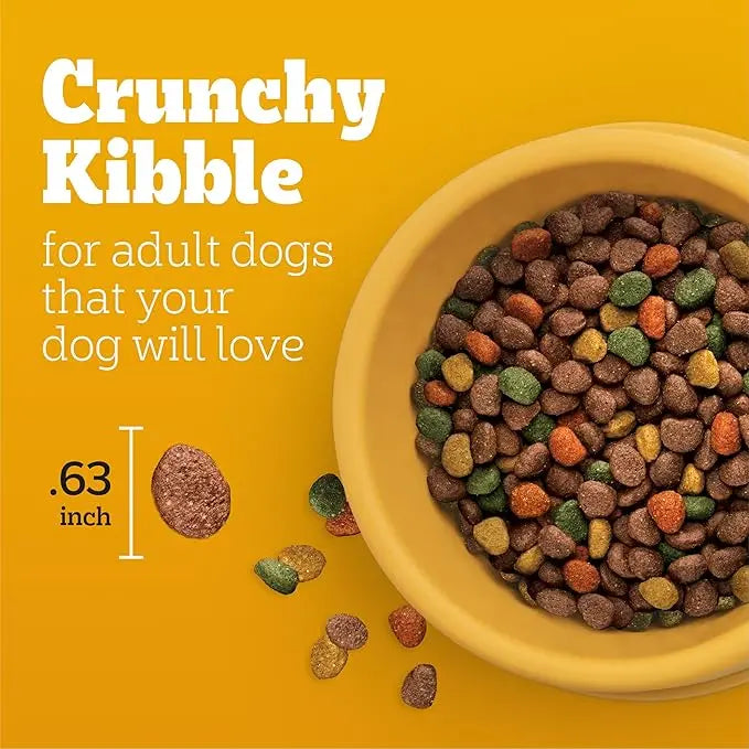 Pedigree Complete Nutrition Adult Dry Dog Food, Roasted Chicken & Vegetable Flavor,18 lb. Bag - PAWPICO