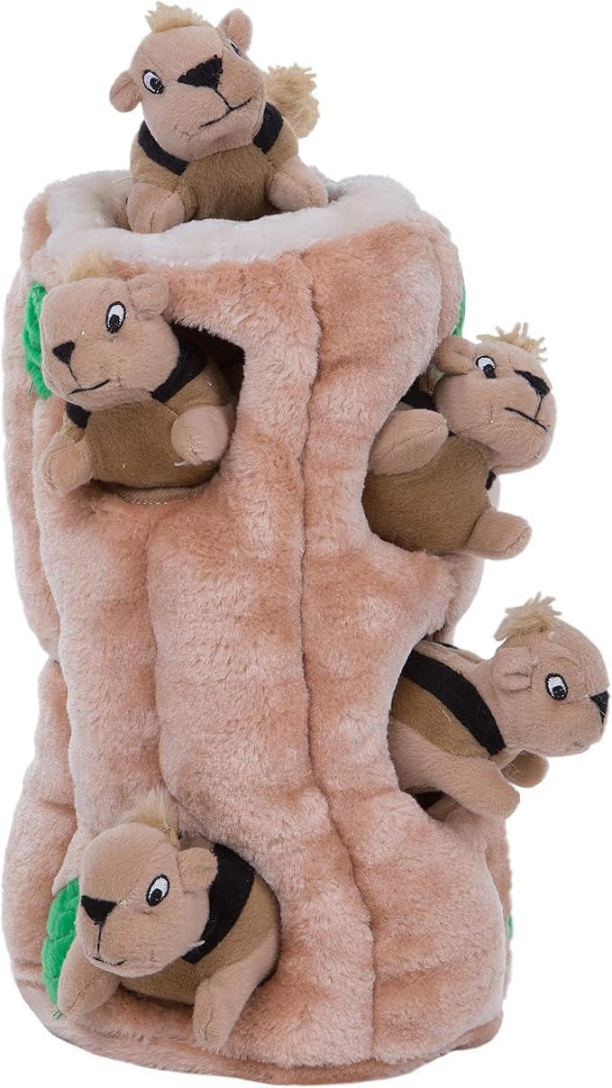 Outward Hound Hide A Squirrel Plush Dog Toy Puzzle, XL - PAWPICO