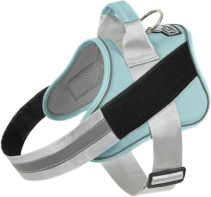 Bolux Dog Harness, No-Pull Reflective Dog Vest, Breathable Adjustable Pet Harness with Handle for Outdoor Walking - No More Pulling, Tugging or Choking Bolux
