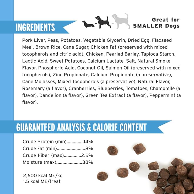 Pet Botanics 4 oz. Pouch Training Rewards Mini Soft & Chewy, Chicken Flavor, with 200 Treats Per Bag, The Choice of Top Trainers (Pack of 2) - PAWPICO