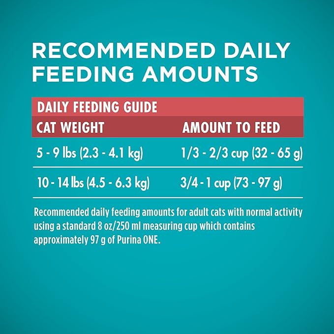 Purina ONE Natural Dry Cat Food, Tender Selects Blend with Real Salmon - 22 lb. Bag - PAWPICO