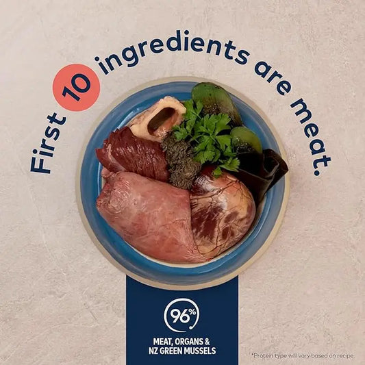 ZIWI Peak Air-Dried Dog Food – Beef - All Natural, High Protein, Grain Free, Limited Ingredient w/ Superfoods (88oz) - PAWPICO