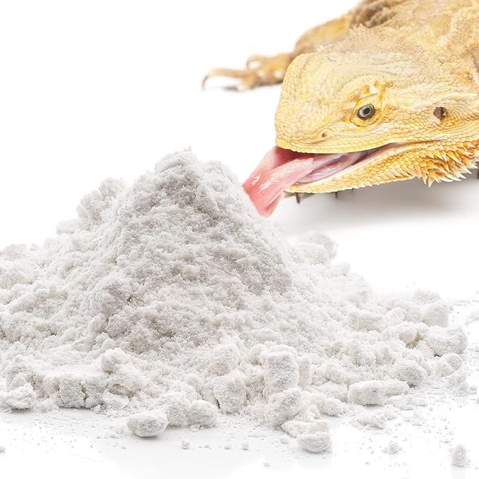 CoCoo Reptile Calcium Powder, Ideal for Leopard Geckos, Chameleons, Iguanas, Turtles, Chicken & Dog, Avoid Vitamin D3 Overdose in Bearded Dragons, Lizards Love It, Energy-rich Additional Feed, 2 oz. Meric