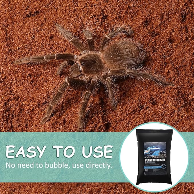 VCEPJH Loose Coconut Fiber Substrate, 2 Pack Natural Coco Coir Reptile Bedding Tarantula Substrate Soil Habitat Accessories for Tortoise Snake Bearded Dragon Spiders Hermit Crabs VCEPJH