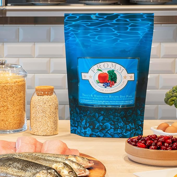 Fromm Four-Star Nutritionals Trout & Whitefish Dog Food - Premium Dry Dog Food - Trout Recipe - 4 lb - PAWPICO