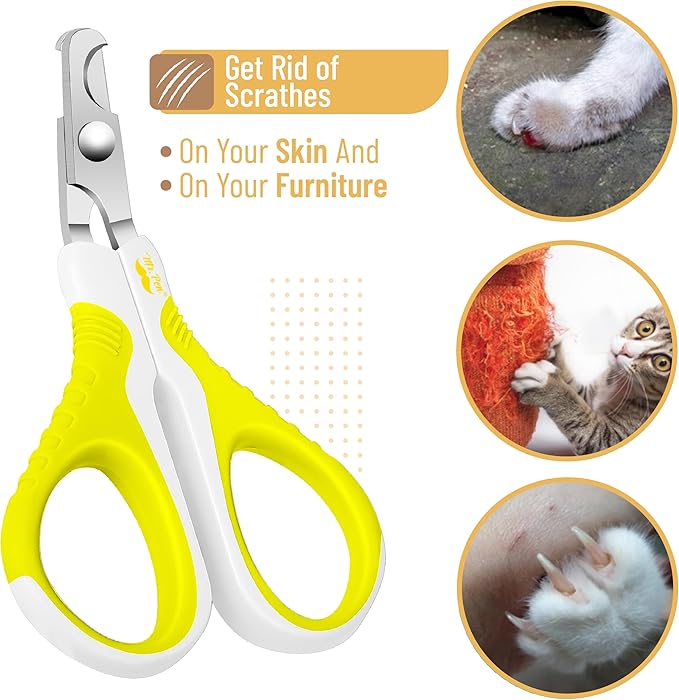 Mr. Pen- Cat Nail Clipper, Lime Green, Cat Nail Trimmer, Cat Nail Clippers, Cat Claw Clippers, Cat Clippers for Nails, Pet Nail Clippers, Kitten Nail Clipper, Small Dog Nail Clipper Cat Claw Trimmer - PAWPICO