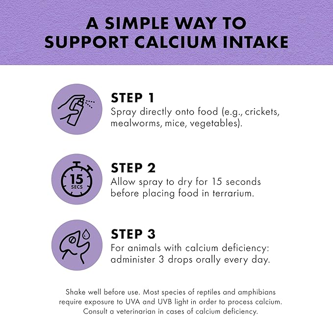 Zilla Calcium Supplement Spray 8 oz. Zilla