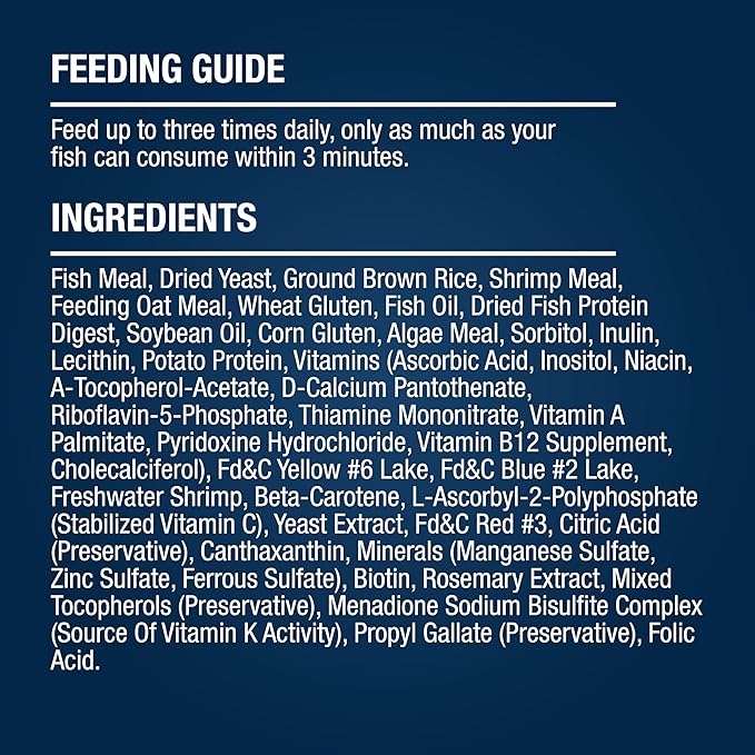 Tetra Goldfish Flakes, Nutritionally Balanced Diet for Aquarium Fish, Vitamin C Enriched Flakes, 8.81 Ounces Tetra