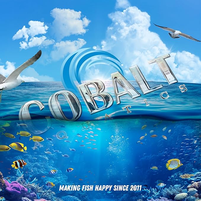 Cobalt Aquatics Color Enhancing Flakes with Probiotics 1.2 oz - Ideal for All Tropical Fish - Enhances Health & Vibrant Colors - Perfect for Fish Aquariums COBALTAQUATICS