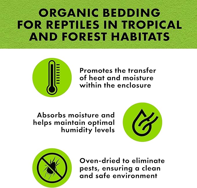 Zilla Bark Blend, Organic Fir Bark for Tropical and Forest Habitats, 24 Quarts Zilla