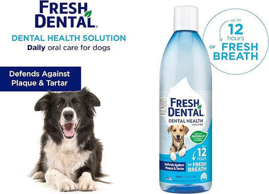 Fresh Dental Dental Health Solution for Dogs, 18oz NaturelPromise