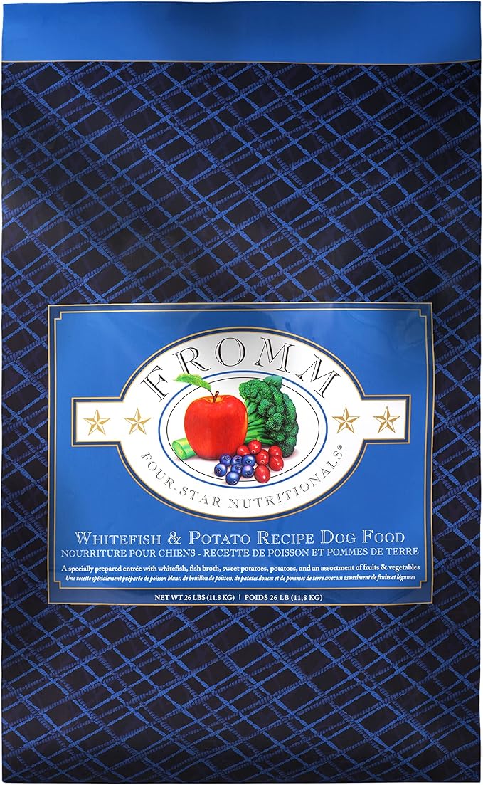 Fromm Four-Star Nutritionals Whitefish & Potato Dog Food - Premium Dry Dog Food - Whitefish Recipe - 26 lb - PAWPICO