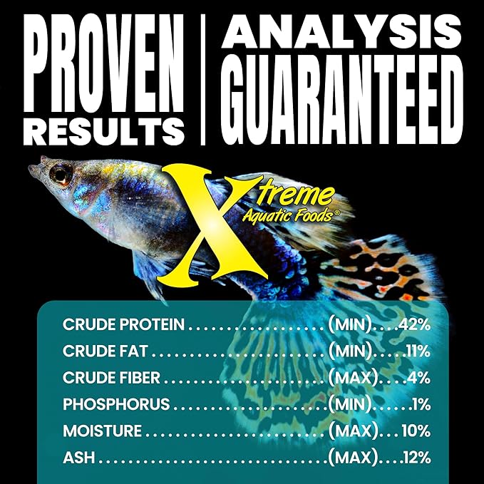 Xtreme Community Crave Flake - Krill & Spirulina Blend for Vibrant Colors, Immune Support and Digestive Health, Tropical & Freshwater Fish Nutrition – Premium Community Aquarium Food (16oz) XtremeAquaticFoods