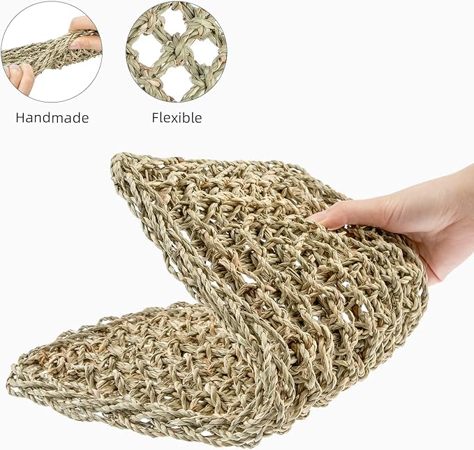 Niteangel Bearded Dragon Hammock Reptile Lounger for Chameleon, Lizards, Gecko, Snakes, Lguana Reptiles, Tortoises (Rectangle 16'' x 8'') Niteangel