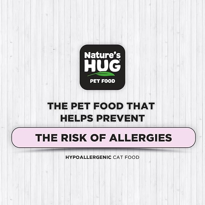 Nature's HUG Dry Cat Food, for Kitten-All Breeds, 4 lb. Bag, Just Like Chicken Recipe, Grain Free & Hypoallergenic, Supports Microbiome Health, Sustainable Complete Protein & Balanced Nutrition - PAWPICO