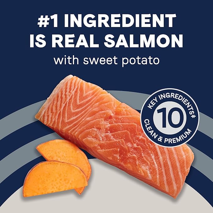 Canidae Pure Real Salmon & Sweet Potato Recipe Adult Dry Dog 22 LB - PAWPICO