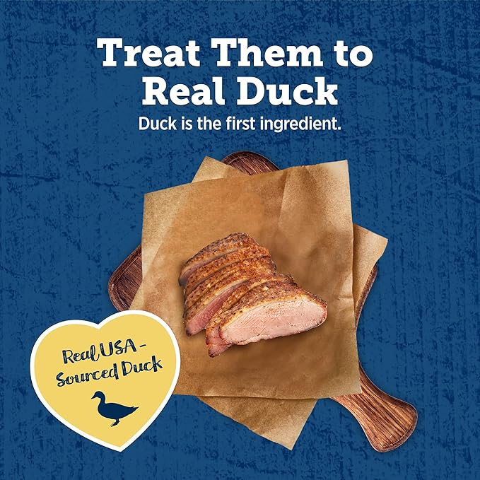 Blue Buffalo True Chews Natural Chewy Cat Treats, Made in the USA, Duck Recipe, 3-oz Resealable Bag BlueBuffaloCompanyLtd