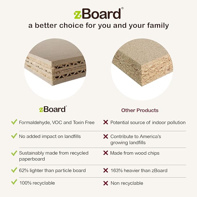 Way Basics Cat Scratching Post House Cube Scratcher (Tool-Free Assembly) - PAWPICO