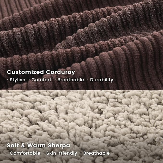 Miguel Washable Dog Bed with Removable Cushion for Small Dogs, Easy to Wash Pet Sofa Bed with Side, Rectangle Bolster Cat Bed Calming Cuddle Puppy Bed with Anti-Slip Bottom, Dark Brown 18 Inch - PAWPICO