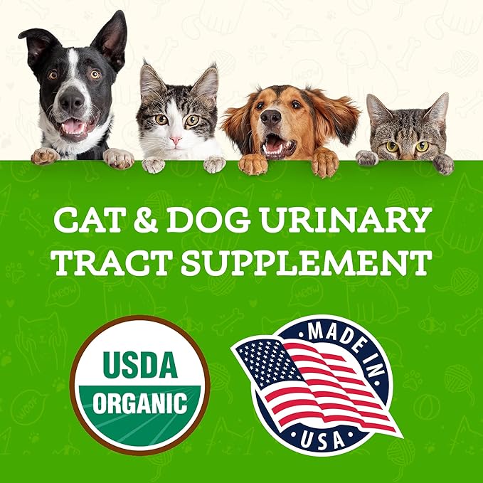 Animal Essentials Tinkle Tonic for Dogs & Cats - Urinary Tract Support, Cat Urinary Supplement, Urinary & Bladder Support Herbal Formula - 1 fl oz AnimalEssentials