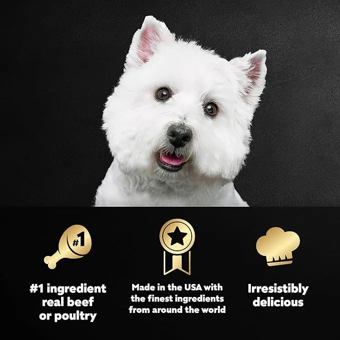 CESAR Adult Wet Dog Food Classic Loaf in Sauce Grilled Chicken, Filet Mignon, Porterhouse Steak, Beef, Chicken & Liver and Turkey Variety Pack, 3.5 oz. Easy Peel Trays, Pack of 36 - PAWPICO