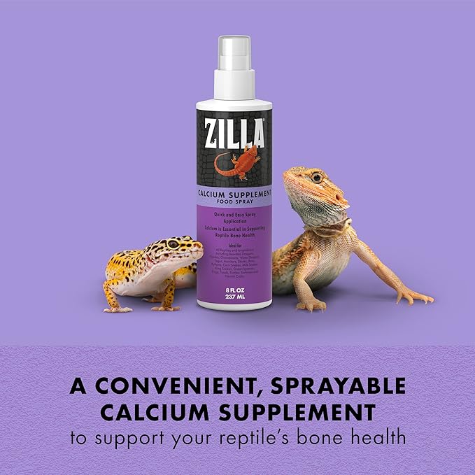 Zilla Calcium Supplement Spray 8 oz. Zilla