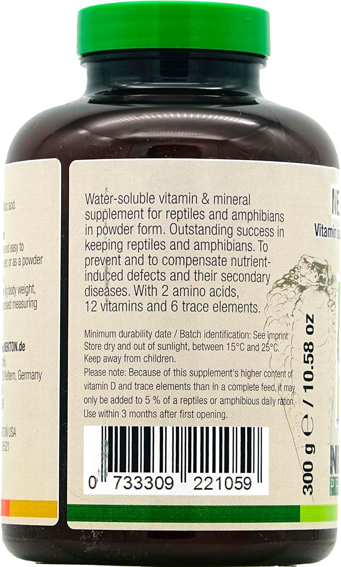 Nekton Rep Vitamin Mineral Supplement for Reptiles 300gm NEKTON