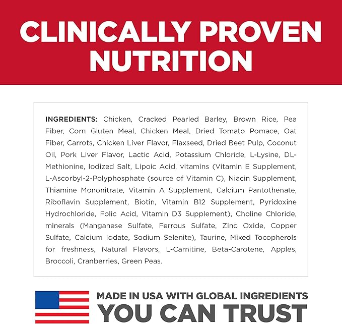 Hill's Science Diet Perfect Weight, Adult 1-6, Small & Mini Breeds Weight Management Support, Dry Dog Food, Chicken Recipe, 12.5 lb Bag - PAWPICO