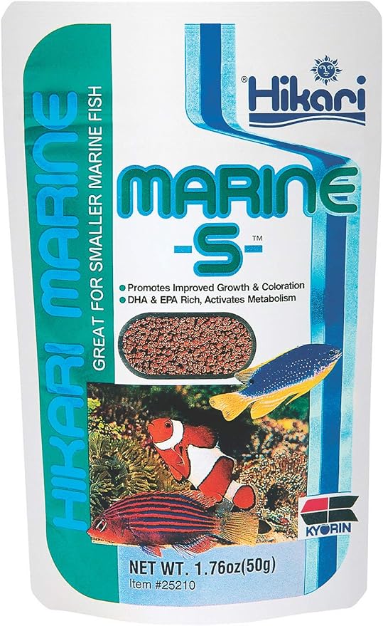 Hikari Marine-S Pellets Fish Food for Smaller Marine Fish Hikari