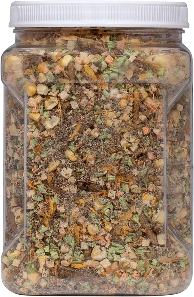 Bearded Dragon Food Instant Meal for Reptiles - Nutritious Bearded Dragon Accessories, Bearded Dragon Food - Made in USA - Quick Prep for Box Turtles, Lizards, Tortoises - 8.4 oz (240g) HealthyHerp